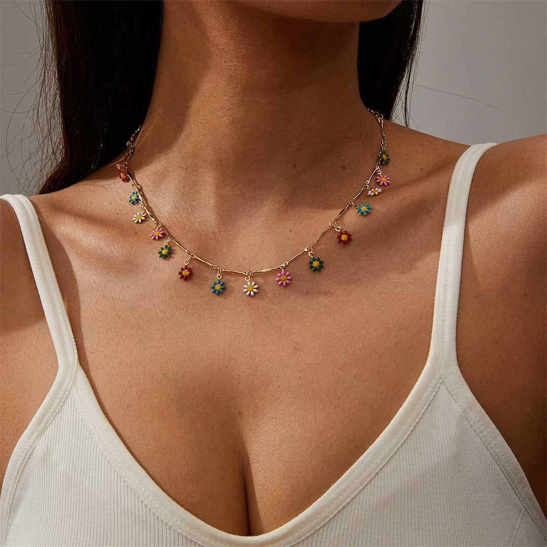 Fiona Flower Choker