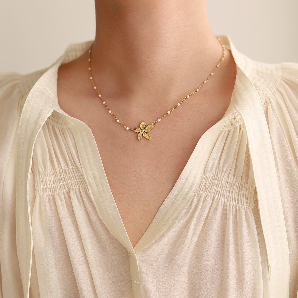 Flora Bead Necklace