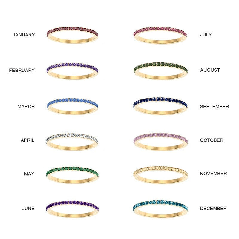 Lumière Birthstone Ring