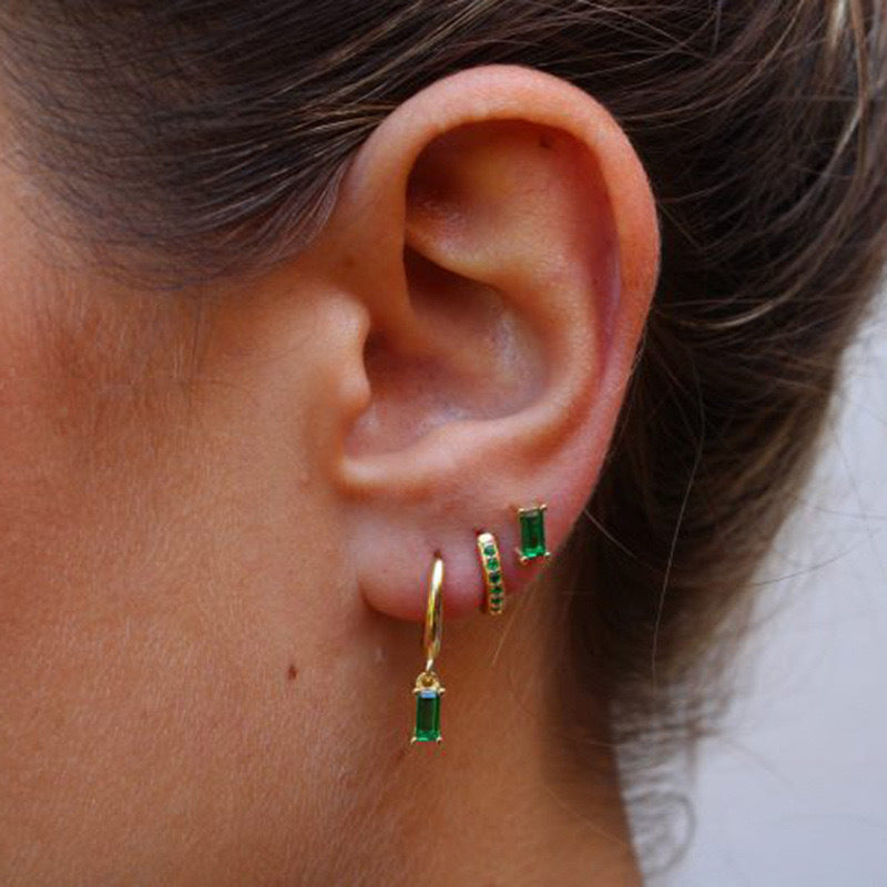 Jasmine Green Earrings