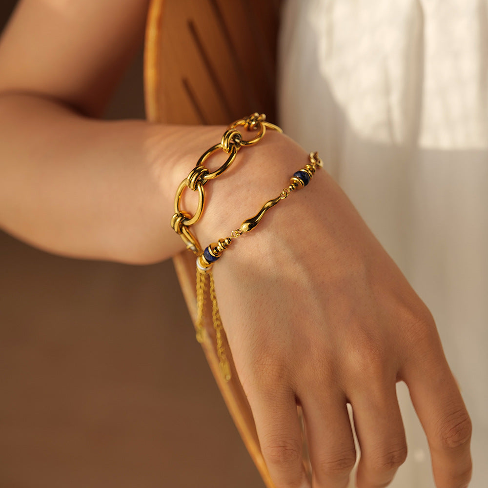 Quintessa Layered Chain Bracelet