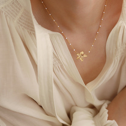 Flora Bead Necklace