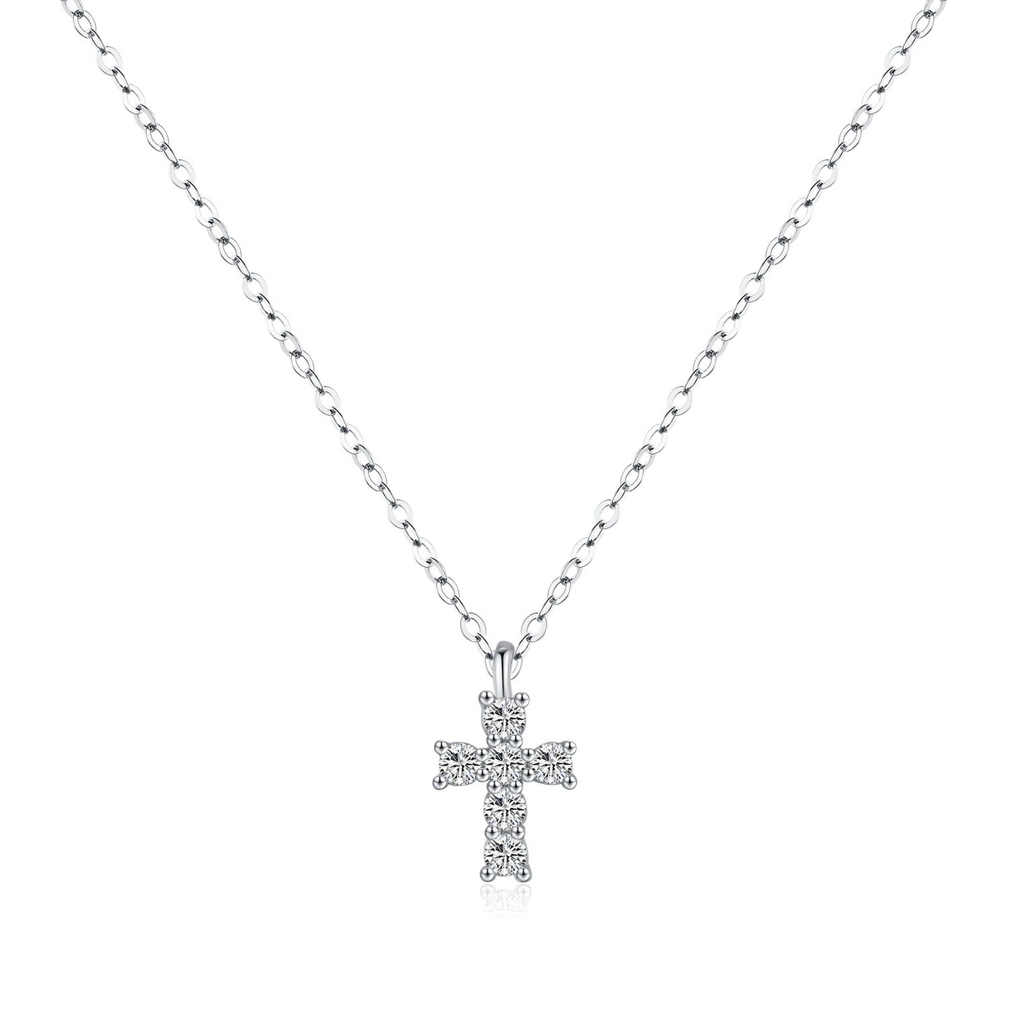 Chloé Crystal Cross Pendant