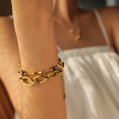 Quintessa Layered Chain Bracelet