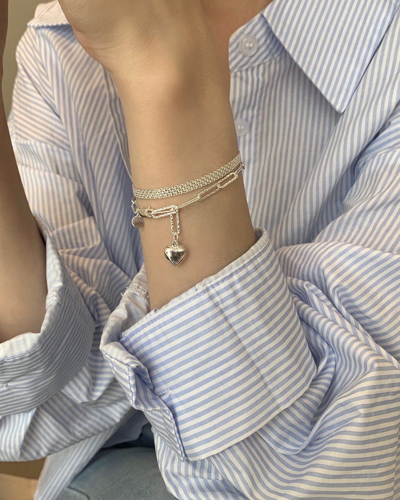 Clara Minimalist Mesh Bracelet