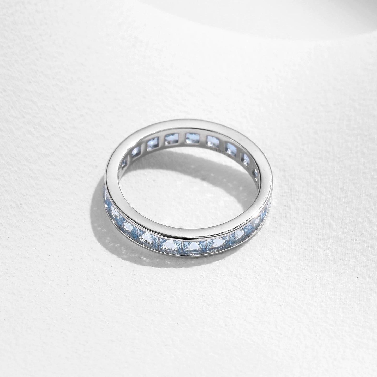Sienna Blue Silver Band