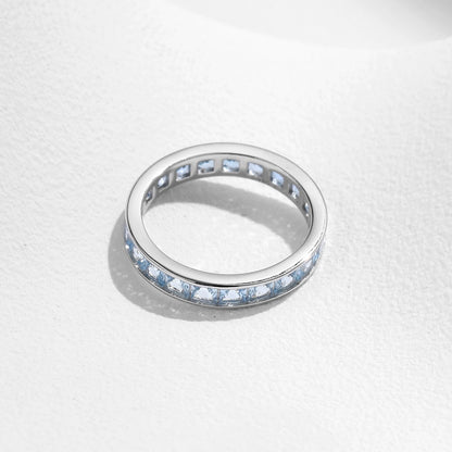 Sienna Blue Silver Band