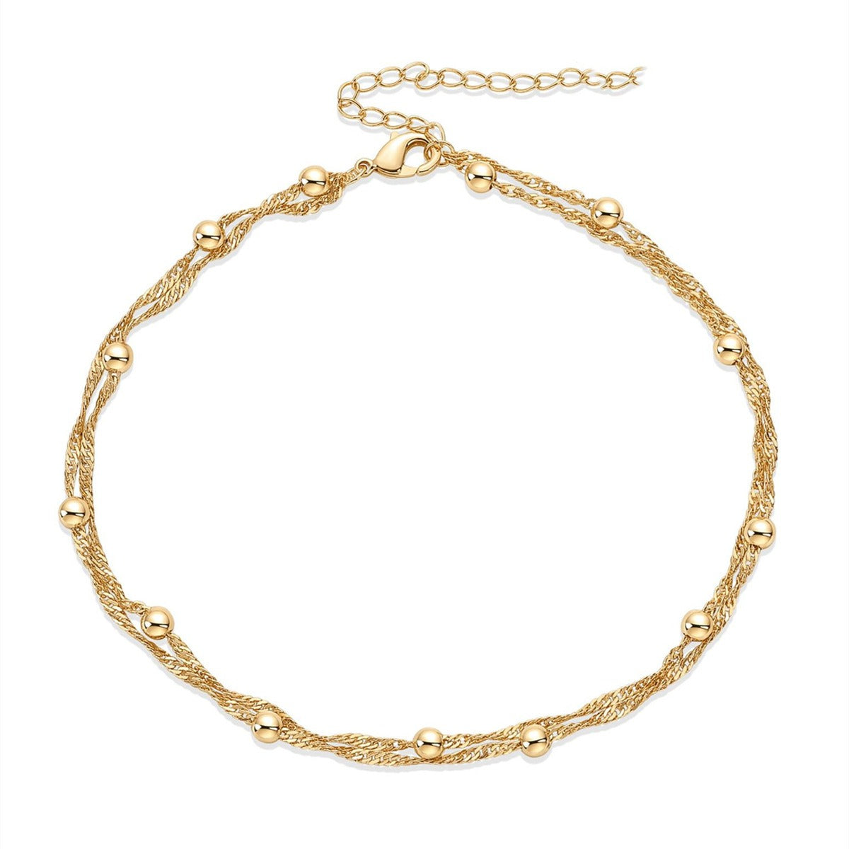 Elena Double Bead Bracelet