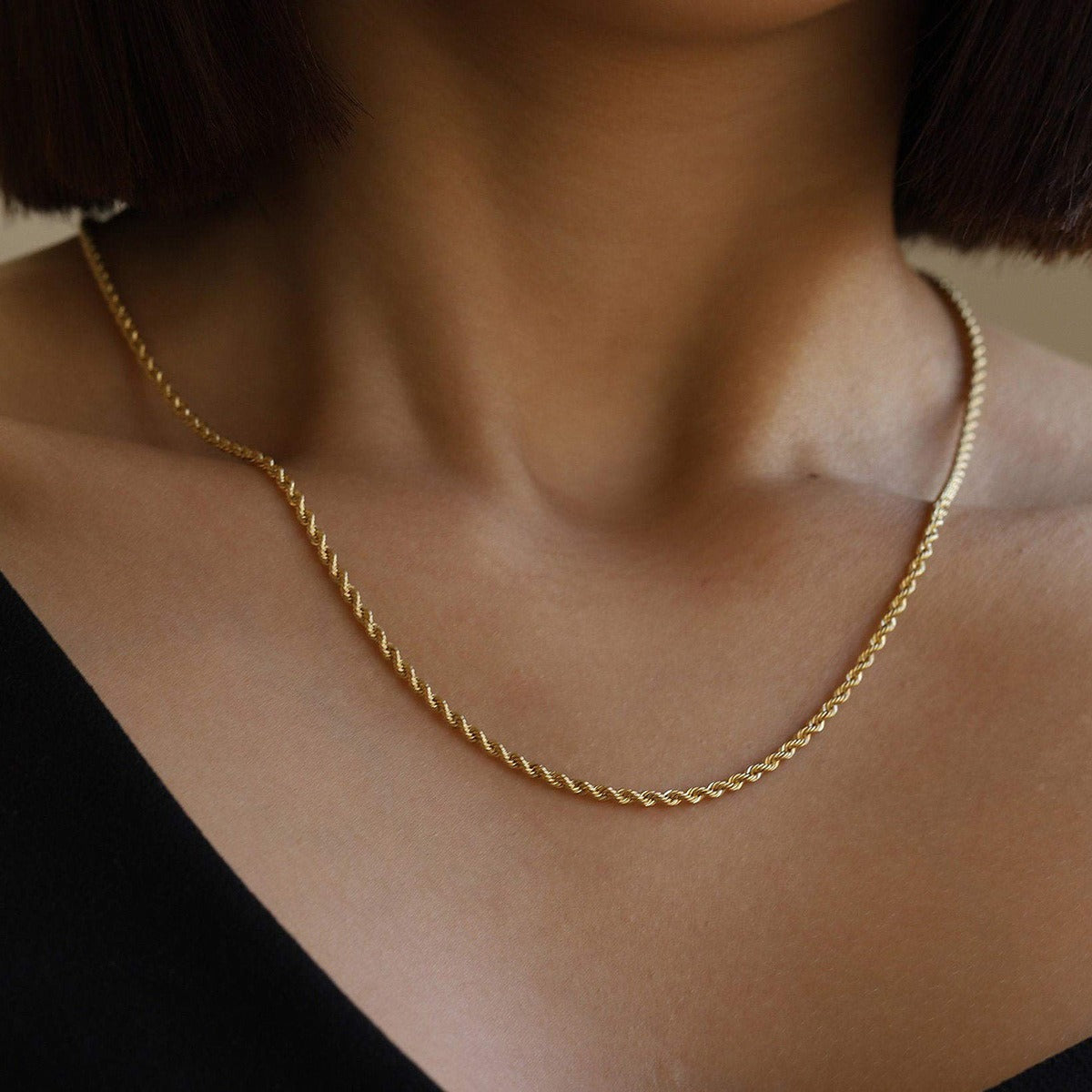 Antonela Twisted Chain Necklace