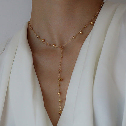 Aurélie Golden Drop Necklace