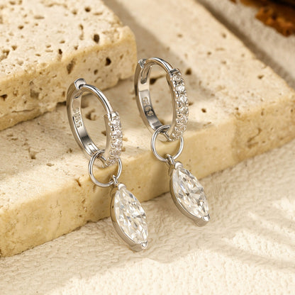 Luna Pavé Drop Earrings