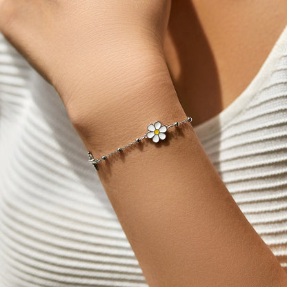 Elise Marguerite Croix Bracelet