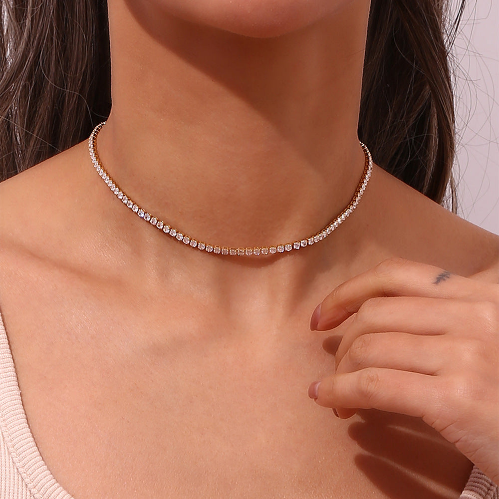 Isolde Tennis Necklace