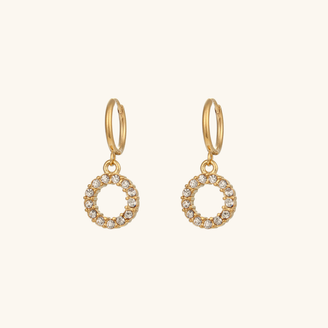 Wilhemina Initial Letter Earrings - Joie d’Or