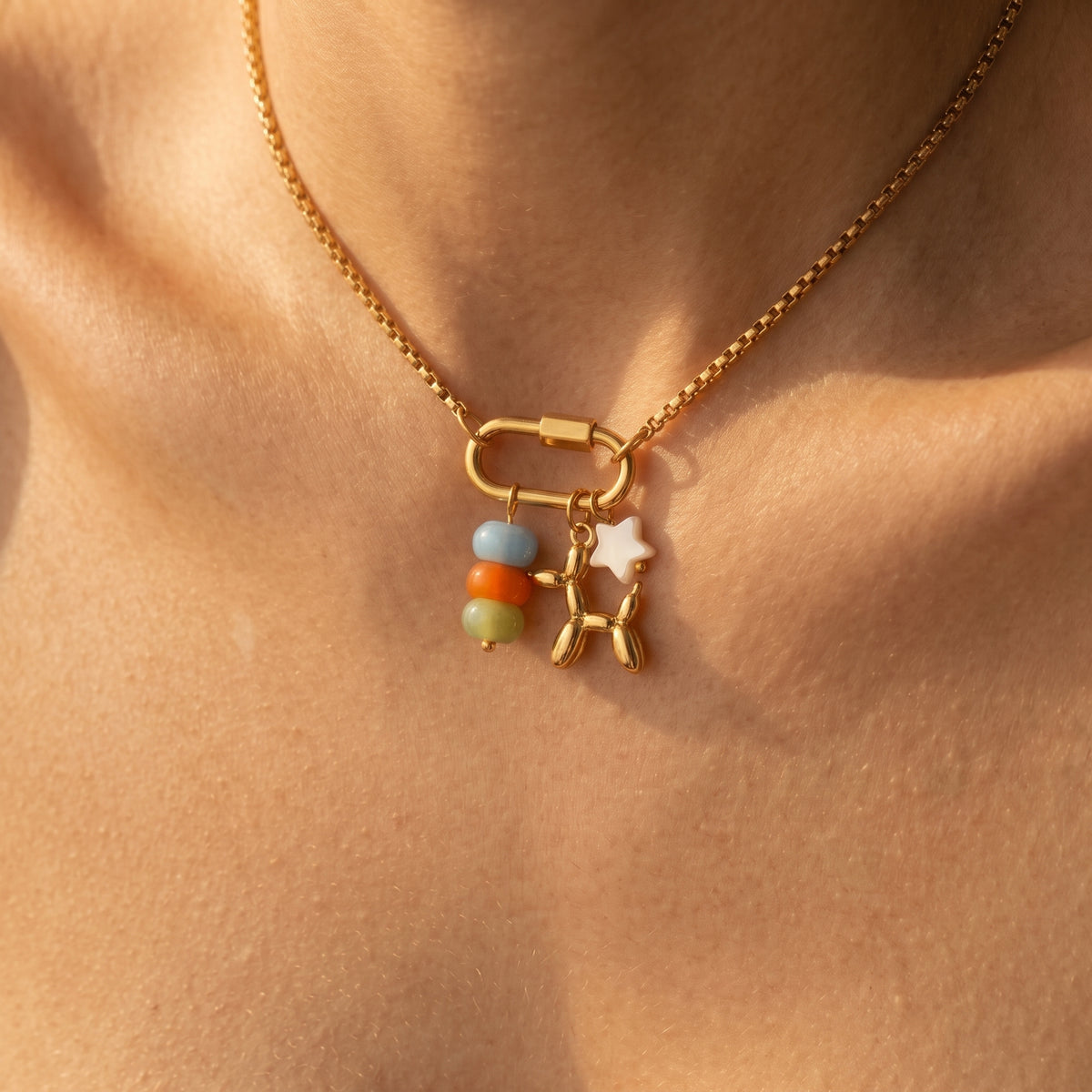 Roxane Balloon Pendant Necklace - Joie d’Or