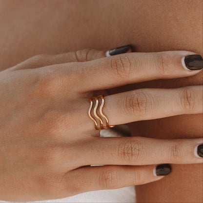 Sea Gold Ring