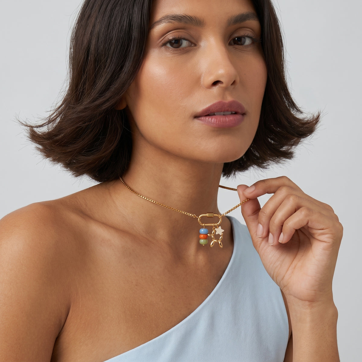 Roxane Balloon Pendant Necklace - Joie d’Or