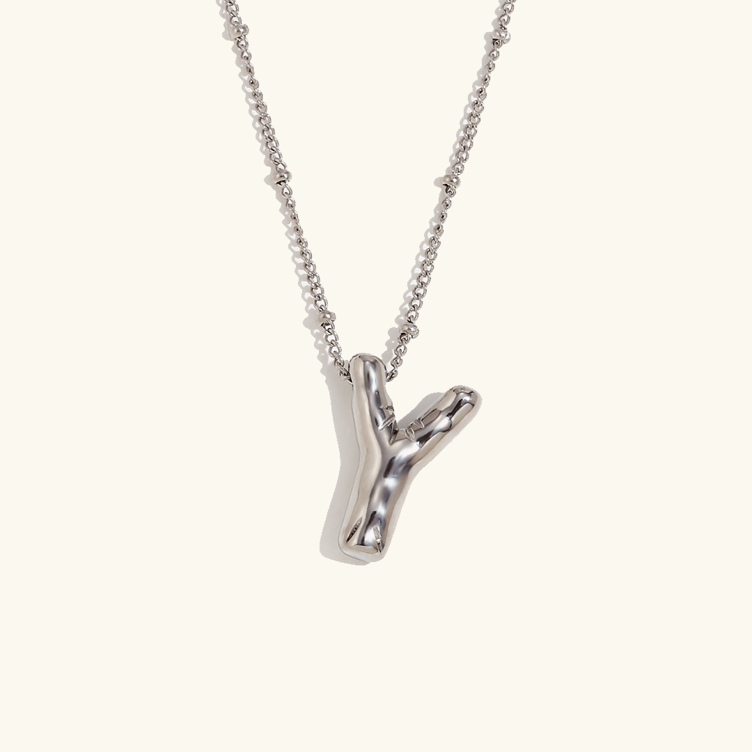 Balloon Gold Initial Necklace - Joie d’Or