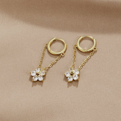 Fleurine Drop Earrings