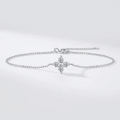 Mia Crystal Clover Bracelet - Joie d’Or