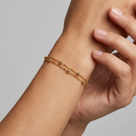 Elena Double Bead Bracelet - Joie d’Or
