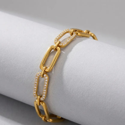 Sofia Gold Link Bracelet - Joie d’Or