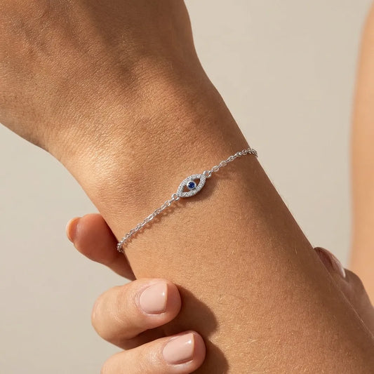 Chloé Evil Eye Bracelet - Joie d’Or