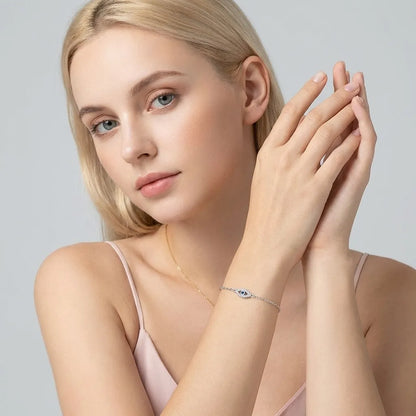 Chloé Evil Eye Bracelet - Joie d’Or