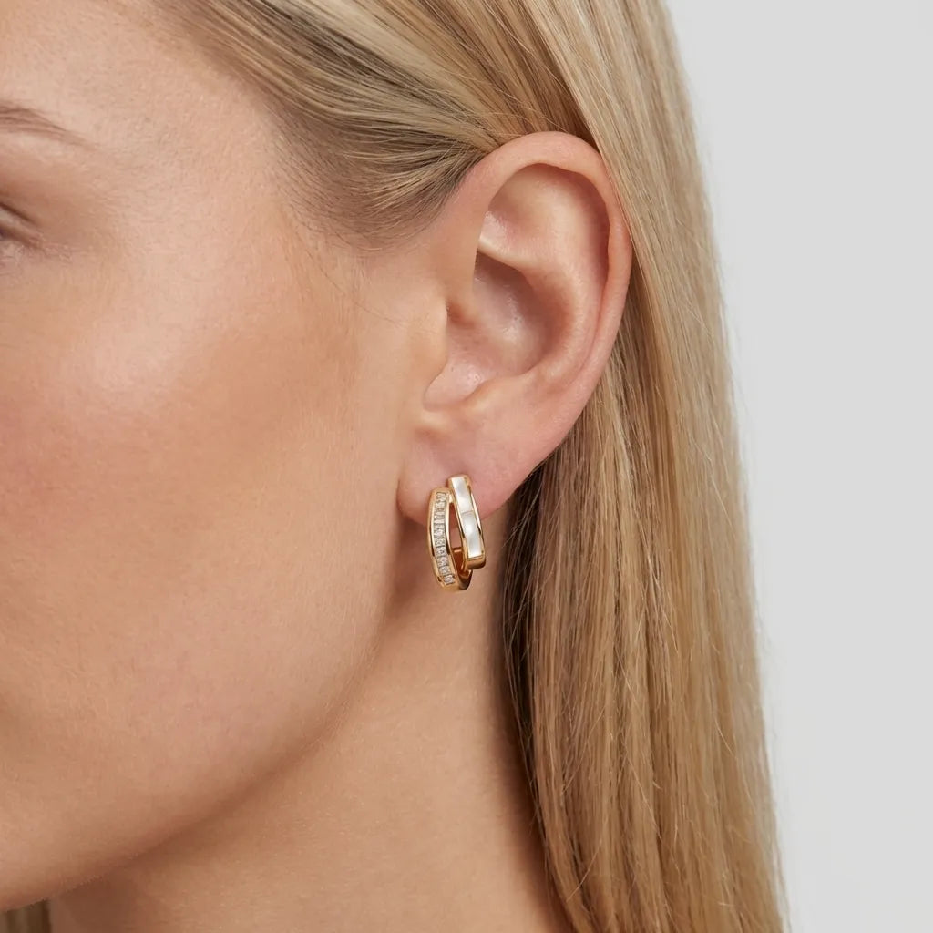 Pearl & Crystal Earrings - Joie d’Or