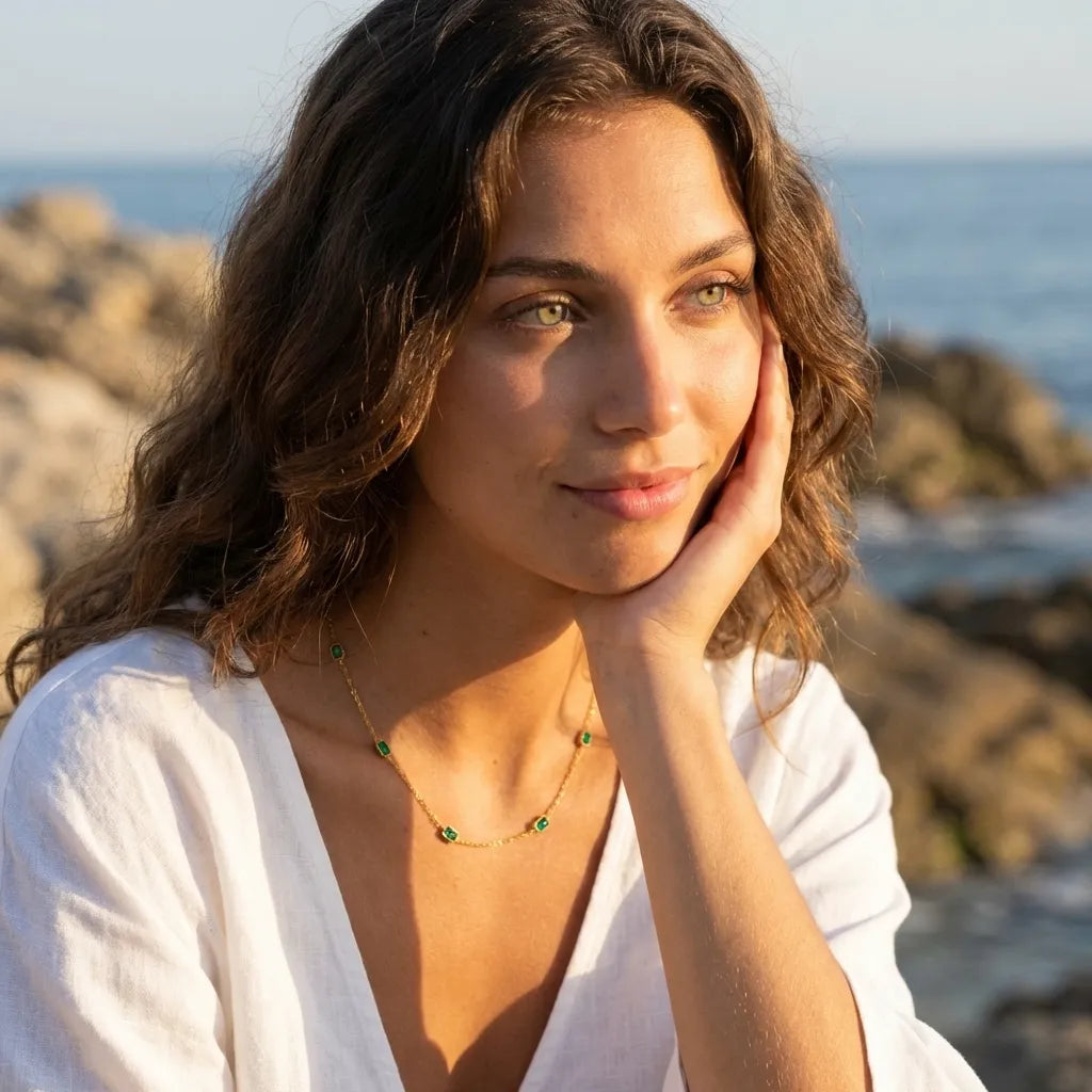 Francia Green Necklace - Joie d’Or