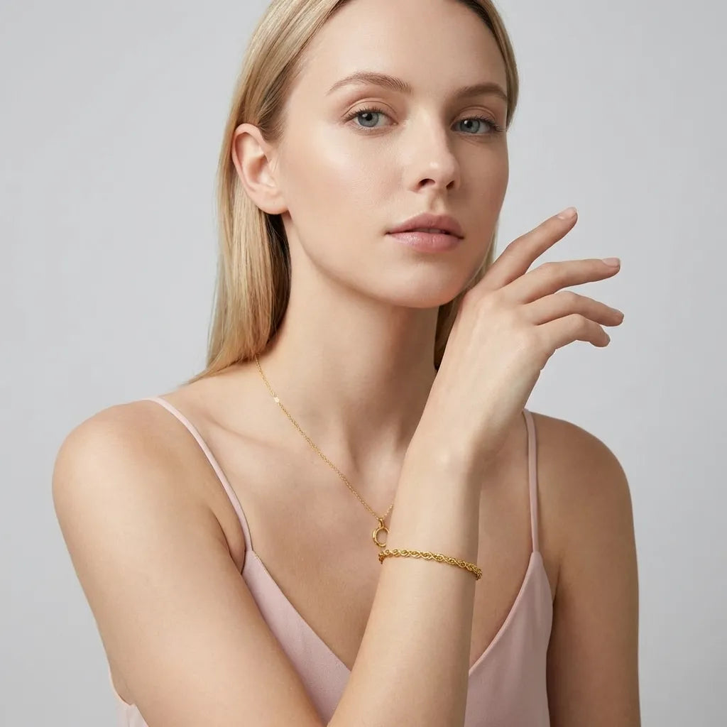 Calla Rope Bracelet - Joie d’Or