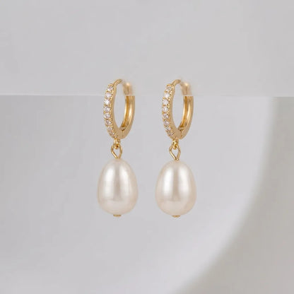 Élise Baroque Pearl Earrings - Joie d’Or
