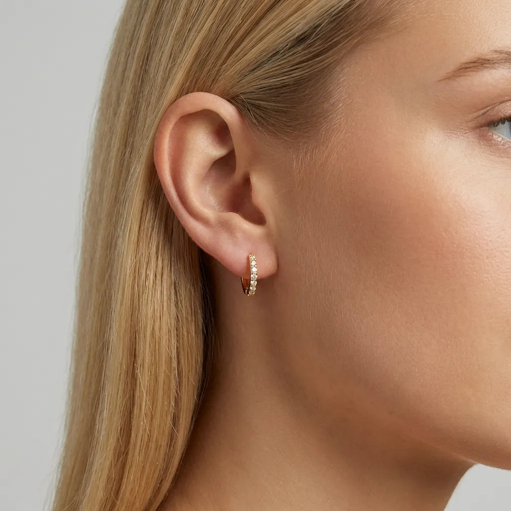 Alexandria Huggie Earrings - Joie d’Or