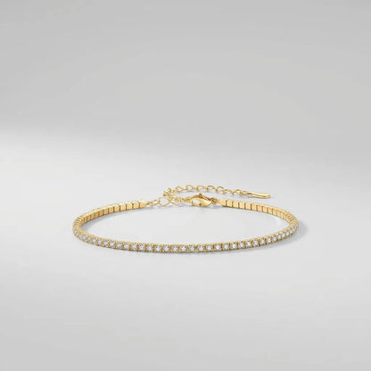 Sophie Lumière Tennis Anklet - Joie d’Or