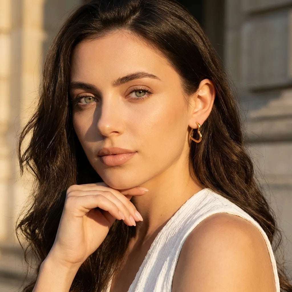 Helena Heart Hoops - Joie d’Or