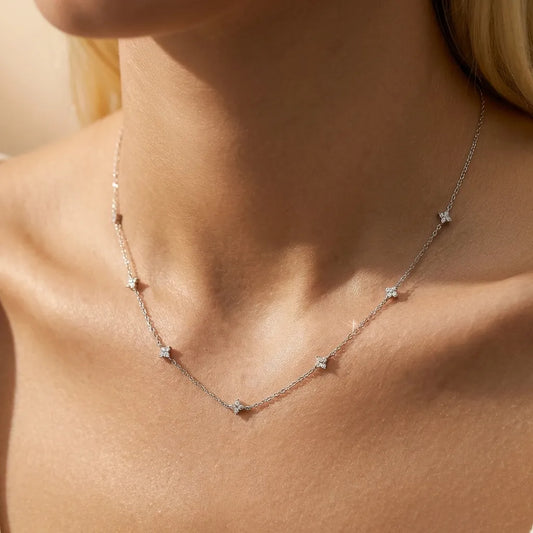 Camille Sparkle Chain Necklace