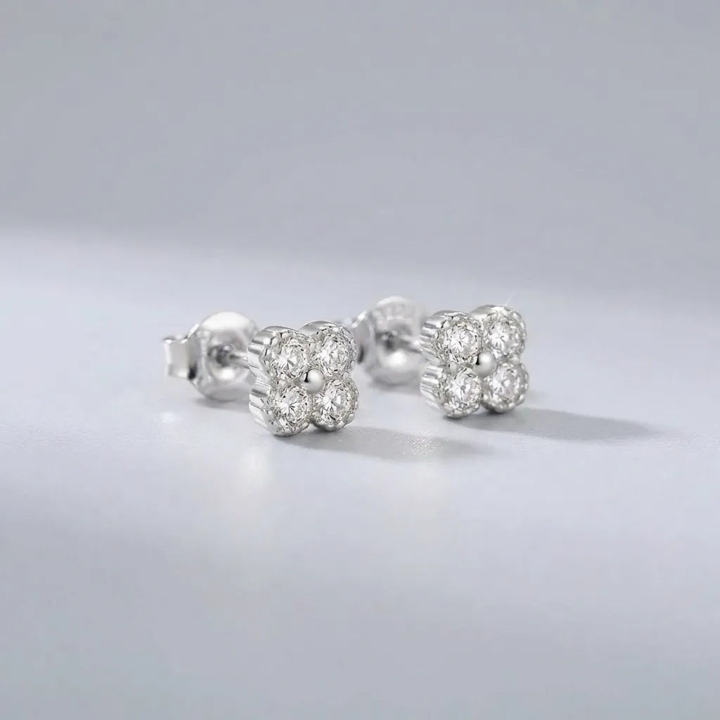 Aurélie Sparkle Stud Earrings - Joie d’Or