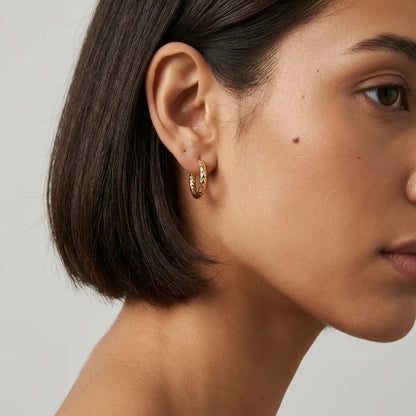 Hanna Hoops Earrings - Joie d’Or