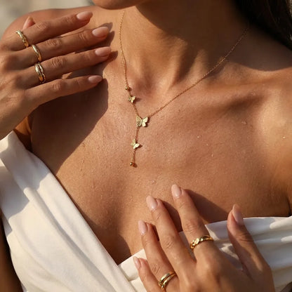 Bella Butterfly Necklace - Joie d’Or
