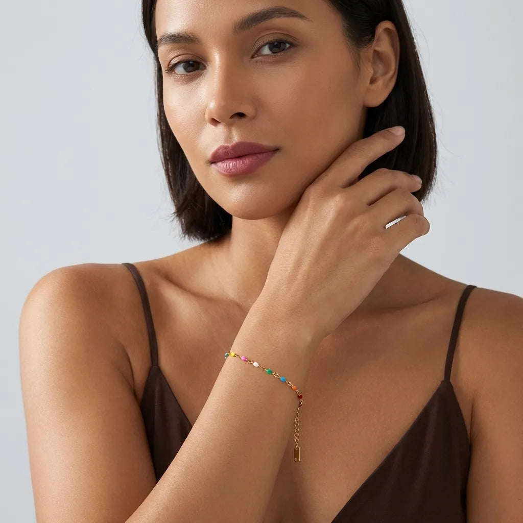 Celeste Rainbow Bracelet - Joie d’Or