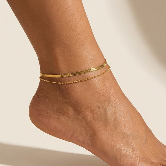 Frida Gold Anklet - Joie d’Or