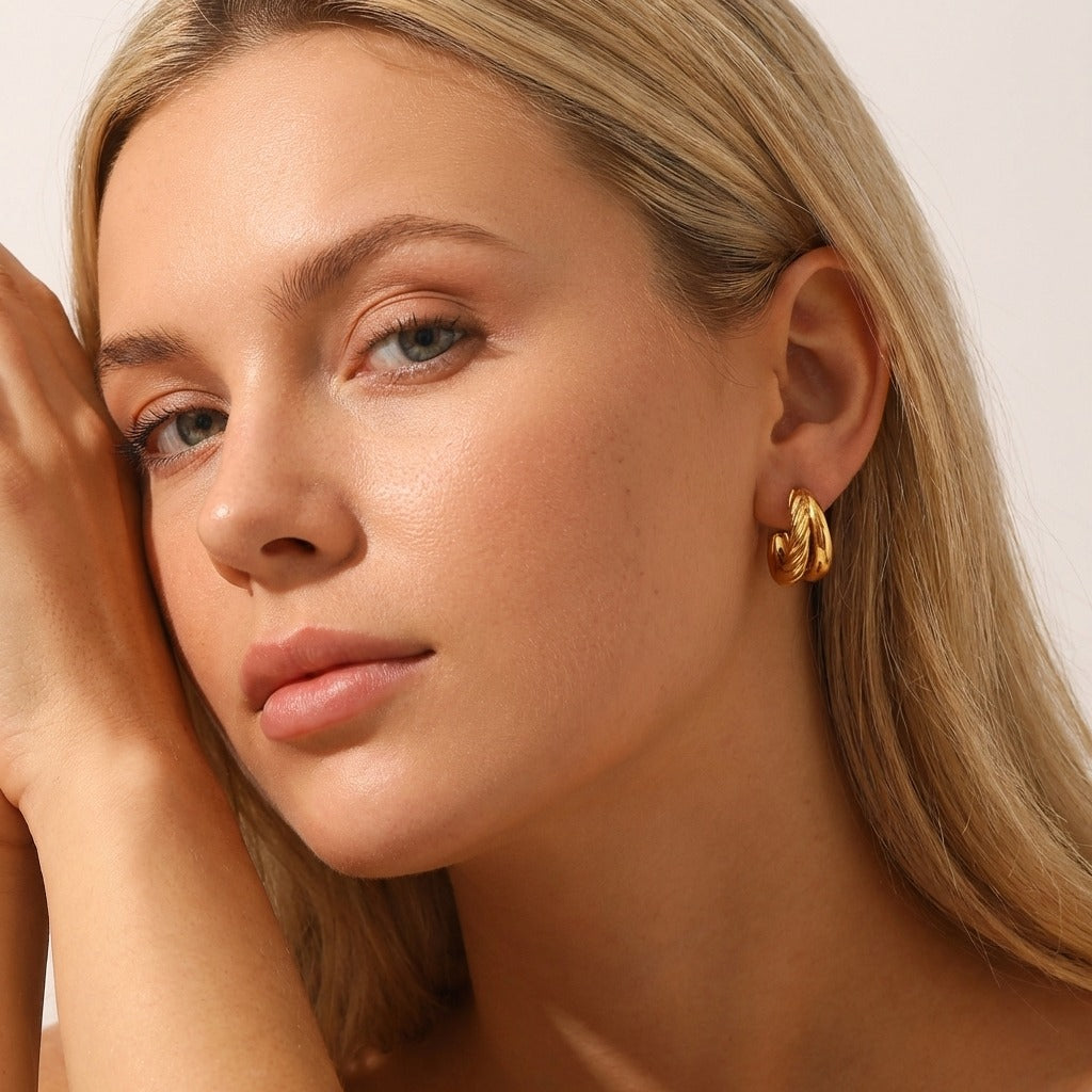 Cecilia Layered Earrings - Joie d’Or