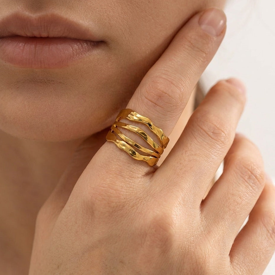 Cass Gold Ring - Joie d’Or
