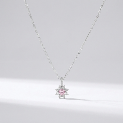 Juliette Rosé Crystal Necklace - Joie d’Or