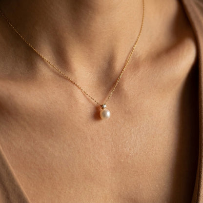 Amélie Classic Pearl Pendant - Joie d’Or