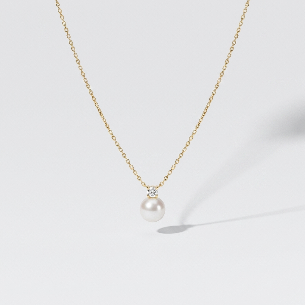 Amélie Classic Pearl Pendant - Joie d’Or