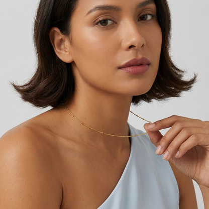 Elise Dainty Gold Necklace - Joie d’Or