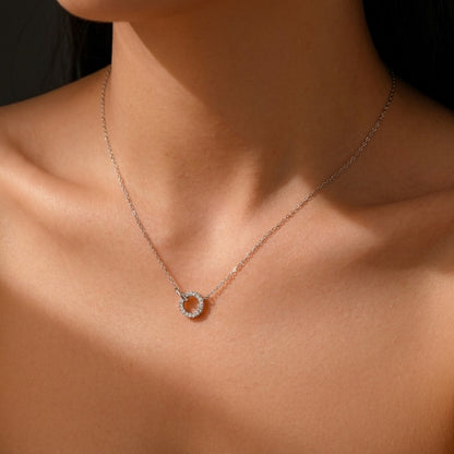Isla Linked Circle Necklace