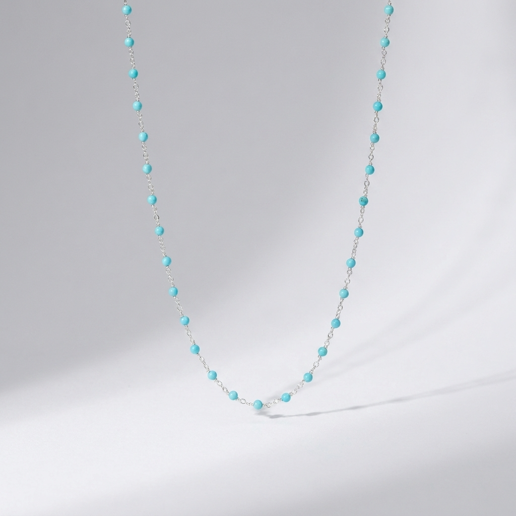 Capri Turquoise Chain Necklace - Joie d’Or