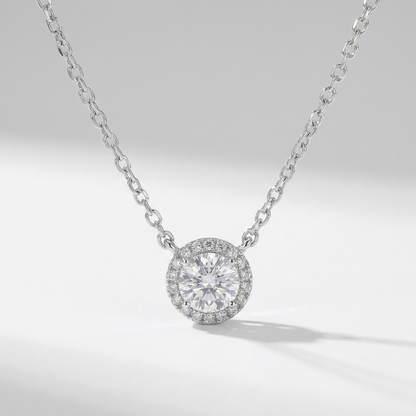 Olivia Cercle Halo Necklace - Joie d’Or